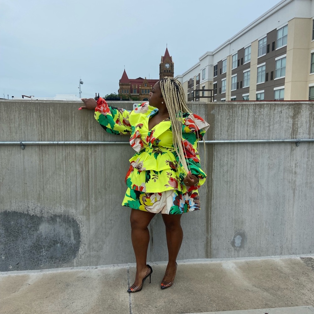 Christopher John Rogers for Target floral dress